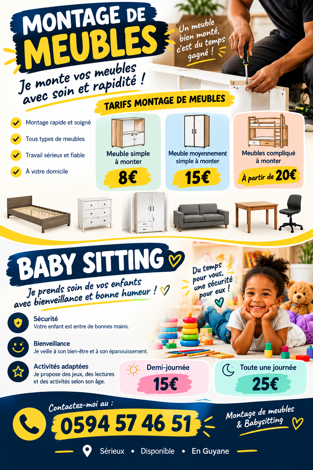 bien de service à vendre !